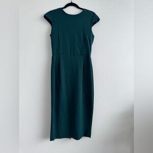 Zara Deep Teal Midi Dress